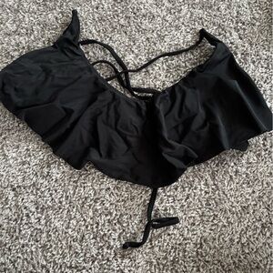 Black bikini top